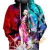 Nezuko In The Snow Forest Hoodie 3D Nezuko In The Snow Forest Hoodie 3D 0