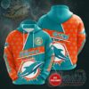 Nfl Miami Dolphins 3D Hoodie For Miami Dolphins Fan 0