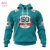 Nfl Miami Dolphins 50Th Anniversary Of The 1972 Perfect Season Aqua Kits Hoodie 3D 0