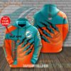 Nfl Miami Dolphins Hoodie 3D Hot For Fan Nfl Miami Dolphins Hoodie 3D Hot For Fan 0