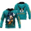 Nfl Miami Dolphins Hoodie 3D Mickey Love Nfl Miami Dolphins Hoodie 3D Mickey Love 0