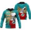 Nfl Miami Dolphins Hoodie 3D Snoopy Girl Nfl Miami Dolphins Hoodie 3D Snoopy Girl 0