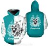 Nfl Miami Dolphins Hoodie Bandana Skull Women Men 0