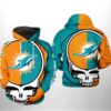 Nfl Miami Dolphins Hoodie Grateful Dead 3D Printed Nfl Miami Dolphins Hoodie Grateful Dead 3D Printed 0