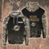 Nfl Miami Dolphins Hunting Hoodie 3D For Fan Nfl Miami Dolphins Hunting Hoodie 3D For Fan 0