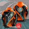 Nfl Miami Dolphins Logo Hoodie 3D Nfl Miami Dolphins Logo Hoodie 3D 0