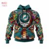 Nfl Miami Dolphins Mix Grateful Dead Hoodie 3D 0