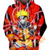 Nine Tailed Ninja Naruto Hoodie 3D Nine Tailed Ninja Naruto Hoodie 3D 0