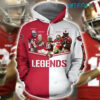 Niners Hoodie 49ers Hoodie 3D Legends Signatures San Francisco 49ers Gift 0