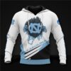 North Carolina Tar Heels Hoodie 3D Zip Hoodie Long Sleeve Zip Hoodie North Carolina Tar Heels Hoodie 3D Zip Hoodie Long Sleeve Zip Hoodie 0
