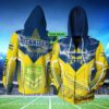 North Queensland Cowboys Lightning New NRL Custom 3D All Over Print Hoodie 1