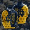 Notre Dame Fighting Irish Custom All Over Print Hoodie 3D Notre Dame Fighting Irish Custom All Over Print Hoodie 3D 0