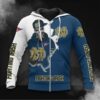 Notre Dame Fighting Irish Hoodie 3D Zip Hoodie Long Sleeve Zip Hoodie for Fan Notre Dame Fighting Irish Hoodie 3D Zip Hoodie Long Sleeve Zip Hoodie for Fan 0