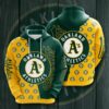 Oakland Athletics Custom Sport All Over Print Hoodie 3D 3 0
