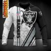 Oakland Raiders 3D Football NFL Hoodie 0