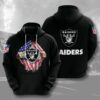 Oakland Raiders Custom Sport All Over Print Hoodie 3D 3 0