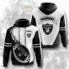 Oakland Raiders Custom Sport All Over Print Hoodie 3D 4 Oakland Raiders Custom Sport All Over Print Hoodie 3D 4 0