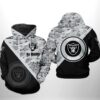 Oakland Raiders Nfl Camo Team 3D All Over Print Zip Up Hoodie Option Oakland Raiders NFL Camo Team 3D All Over Print Zip up Hoodie Option 1