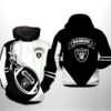 Oakland Raiders Nfl Classic 3D All Over Print Zip Up Hoodie Option Oakland Raiders NFL Classic 3D All Over Print Zip up Hoodie Option 1