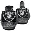 Oakland Raiders Nfl Football 3D All Over Print Zip Up Hoodie Option Oakland Raiders NFL Football 3D All Over Print Zip up Hoodie Option 1