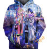 Obanai And Mitsuri Hoodie 3D Obanai And Mitsuri Hoodie 3D 0