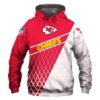 Official Kansas City Chiefs NFL 3D All Over Print Zip up Hoodie Option 1
