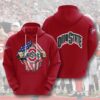 Ohio State Buckeyes Custom Hoodie 3D 1 Ohio State Buckeyes Custom Hoodie 3D 1 0