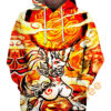 Okami Mix Pokemon Hoodie 3D Okami Mix Pokemon Hoodie 3D 0