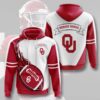Oklahoma Sooners Custom Hoodie 3D Oklahoma Sooners Custom Hoodie 3D 0