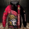 Ottawa Senators Nhl 3D All Over Print Zip Up Hoodie Option Ottawa Senators NHL 3D All Over Print Zip up Hoodie Option 1