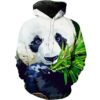 Panda Cute Animal Hoodie 3D 0