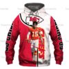 Patrick Mahomes Kansas City Chiefs NFL 3D All Over Print Zip up Hoodie Option 1
