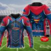 Personalized 3D Hoodie Adelaide Football Club AFL Custom Name 3D All Over Print Zip up Hoodie Option 1