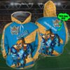 Personalized 3D Hoodie Gold Coast Titans Nrl 3D Mascot Custom Name 3D All Over Print Zip Up Hoodie Option Personalized 3D Hoodie Gold Coast Titans NRL 3D Mascot Custom Name 3D All Over Print Zip up Hoodie Option 1