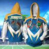 Personalized 3D Hoodie Gold Coast Titans NRL Tshirt Sweater Custom Name 3D All Over Print Zip up Hoodie Option 1