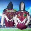 Personalized 3D Hoodie Manly Warringah Sea Eagles Nrl Tshirt Sweater Custom Name 3D All Over Print Zip Up Hoodie Option Personalized 3D Hoodie Manly Warringah Sea Eagles NRL Tshirt Sweater Custom Name 3D All Over Print Zip up Hoodie Option 1