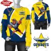 Personalized 3D Hoodie North Queensland Cowboys Mascot Nrl Dt Custom Name 3D All Over Print Zip Up Hoodie Option Personalized 3D Hoodie North Queensland Cowboys Mascot NRL DT Custom Name 3D All Over Print Zip up Hoodie Option 1