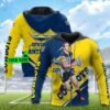 Personalized 3D Hoodie North Queensland Cowboys Nrl Football Player Custom Name 3D All Over Print Zip Up Hoodie Option Personalized 3D Hoodie North Queensland Cowboys NRL Football Player Custom Name 3D All Over Print Zip up Hoodie Option 1