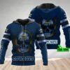 Personalized 3D Hoodie North Queensland Cowboys Nrl Skull Custom Name 3D All Over Print Zip Up Hoodie Option Personalized 3D Hoodie North Queensland Cowboys NRL Skull Custom Name 3D All Over Print Zip up Hoodie Option 1