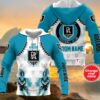 Personalized 3D Hoodie Port Adelaide Football Club Douple Mascot Afl Custom Name 3D All Over Print Zip Up Hoodie Option Personalized 3D Hoodie Port Adelaide Football Club Douple Mascot AFL Custom Name 3D All Over Print Zip up Hoodie Option 1