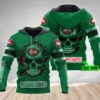 Personalized 3D Hoodie South Sydney Rabbitohs Nrl Skull Custom Name 3D All Over Print Zip Up Hoodie Option Personalized 3D Hoodie South Sydney Rabbitohs NRL Skull Custom Name 3D All Over Print Zip up Hoodie Option 1