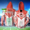 Personalized 3D Hoodie St. George Illawarra Dragons Lightning New Nrl Custom Name 3D All Over Print Zip Up Hoodie Option Personalized 3D Hoodie St. George Illawarra Dragons Lightning New NRL Custom Name 3D All Over Print Zip up Hoodie Option 1