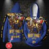 Personalized 3D Hoodie West Coast Eagles Afl Custom Name 3D All Over Printed Hoodie Personalized 3D Hoodie West Coast Eagles Afl Custom Name 3D All Over Printed Hoodie 1