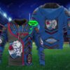 Personalized 3D Hoodie Western Bulldogs Afl 3D Metal Custom Name 3D All Over Print Zip Up Hoodie Option Personalized 3D Hoodie Western Bulldogs AFL 3D Metal Custom Name 3D All Over Print Zip up Hoodie Option 1