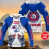 Personalized 3D Hoodie Western Bulldogs Douple Mascot Afl Custom Name 3D All Over Print Zip Up Hoodie Option Personalized 3D Hoodie Western Bulldogs Douple Mascot AFL Custom Name 3D All Over Print Zip up Hoodie Option 1