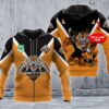 Personalized 3D Hoodie Wests Tigers Nrl Mascot Custom Name 3D All Over Print Zip Up Hoodie Option Personalized 3D Hoodie Wests Tigers NRL Mascot Custom Name 3D All Over Print Zip up Hoodie Option 1