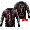 Personalized Atlanta Falcons Skull NFL Custom 3D All Over Print Hoodie 1