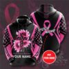 Personalized Breast Cancer Awareness Custom All Over Print Hoodie 3D 0