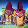 Personalized Brisbane Lions Lightning New Afl Custom 3D All Over Print Hoodie 1
