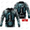 Personalized Custom 3D Hoodie Miami Dolphins Skull NFL Custom Name 3D All Over Print Hoodie 1